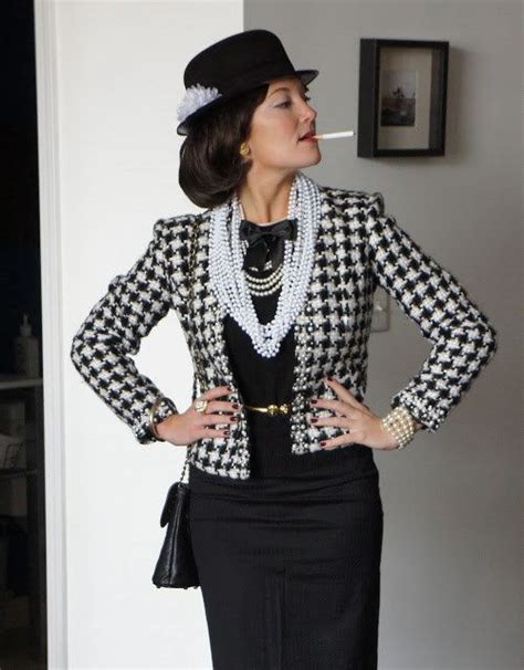 coco chanel diy costume|Coco Chanel iconic outfits.